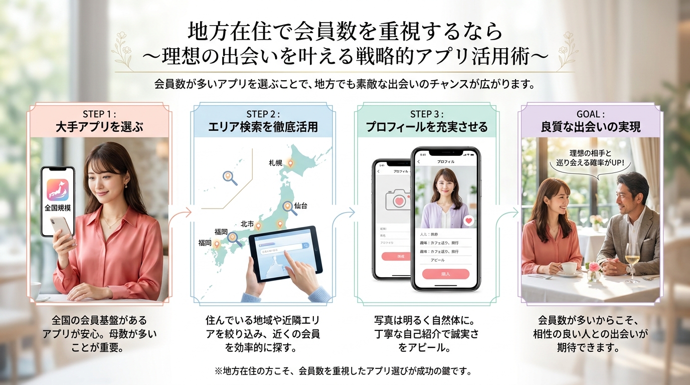 地方在住で会員数を重視するなら
