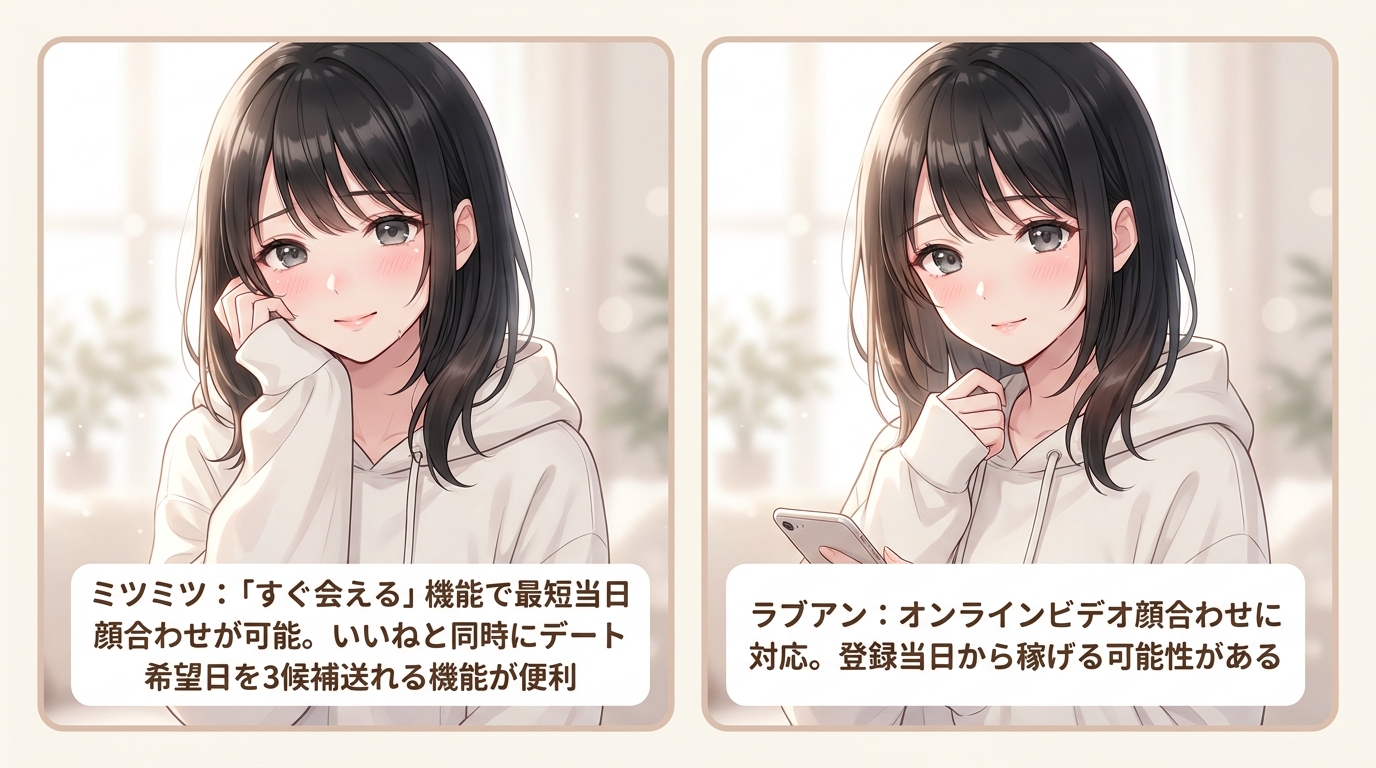 今月すぐに稼ぎたいなら