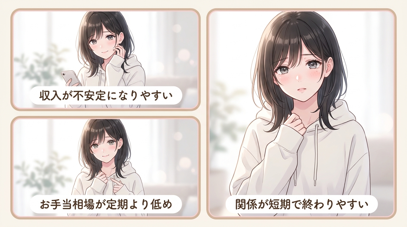 都度契約の3つのデメリット