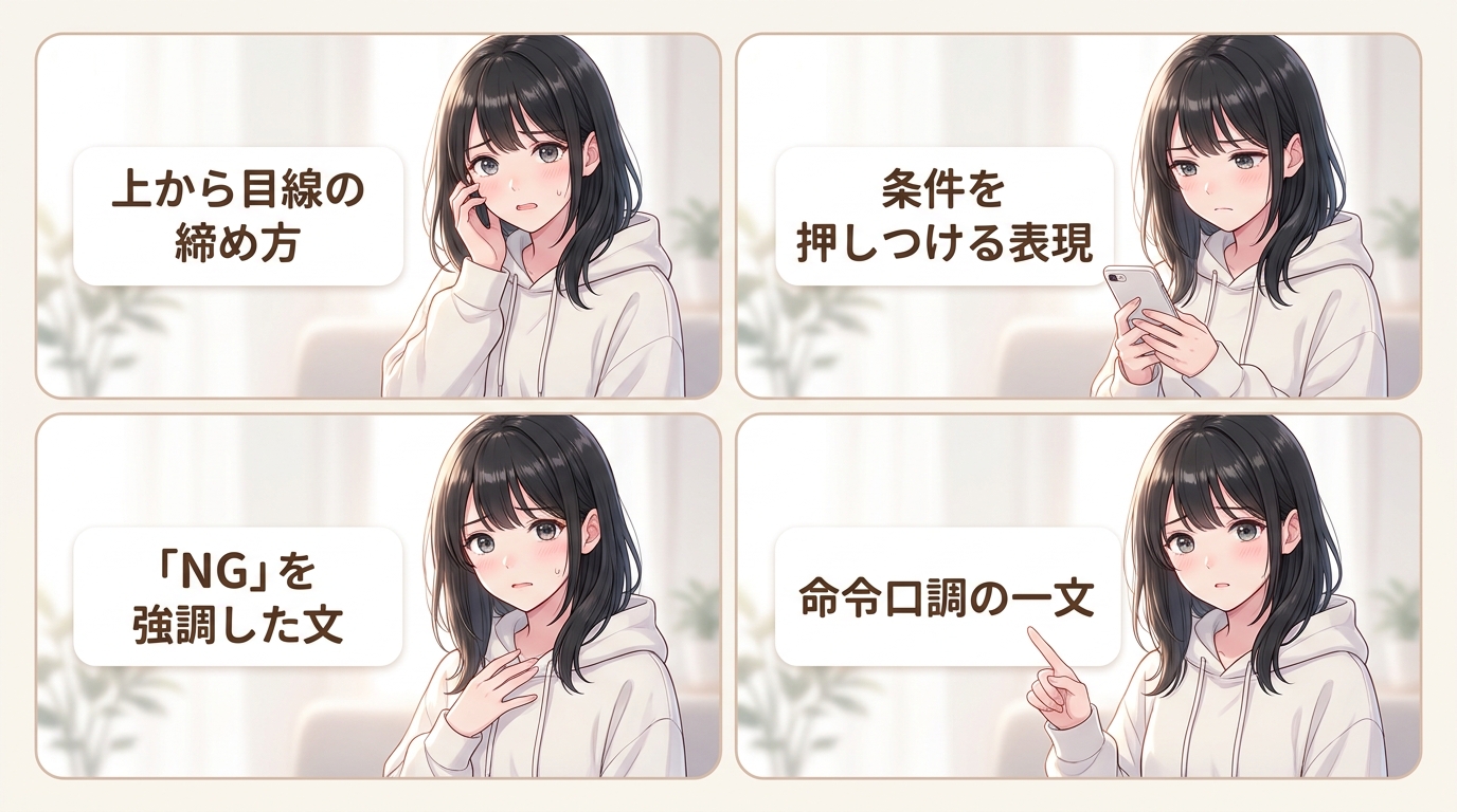 ステップ5：謙虚な締めの言葉で好印象を残す